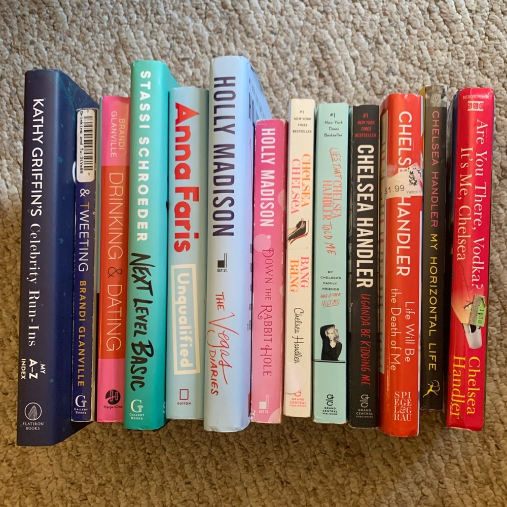 Celebrity Memoirs & Autobiographies - $7 each